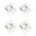 thumbnail image 4 of 4pcs Practical Punch-free Pasting Curtain Rod Clips Home Curtain Rod Holders, 4 of 8