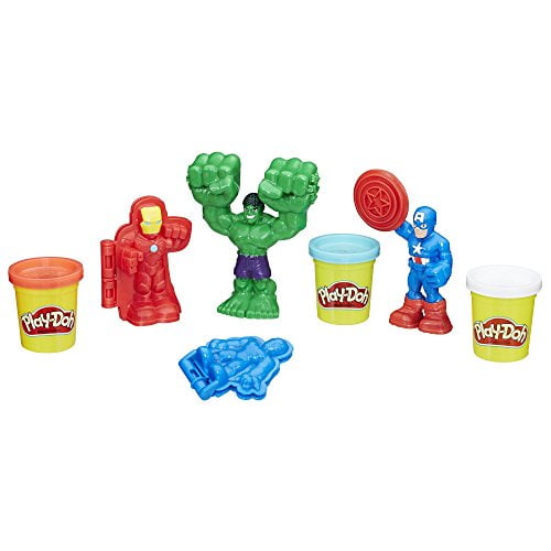 play doh superhero set