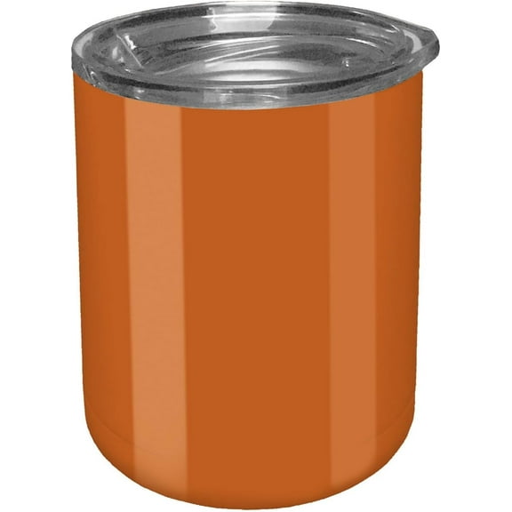 True North Insulated Lowball Cocktail Tumbler, 10oz (Sport Dark Orange)