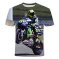 thumbnail image 1 of 3D Moto de Course Hommes et Femmes Mode à Manches Courtes T-Shirtweek, 1 of 4