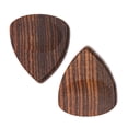 thumbnail image 1 of Elegir 2 piezas de púas de guitarra de madera Plectrum para guitarra acústica ukelele madera de nogal negro Tomshoo Elegir, 1 of 4