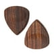 thumbnail image 1 of Elegir 2 piezas de púas de guitarra de madera Plectrum para guitarra acústica ukelele madera de nogal negro Tomshoo Elegir, 1 of 4