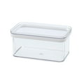 thumbnail image 1 of Kitchen Storage Containers with Lids Airtight Airtight Cereal Storage Container with Lids, Clear 0.9L Airtight Kitchen Food Storage Container for Grain, Sugar, Flour, Rice, Nut, Snacks, 1 of 7