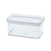 Airtight Food Storage Container | 3.4L Clear Cereal & Pantry Organizer for Flour, Rice, Snacks | Kitchen & Pantry Storage with Lid (1-Pack)