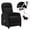 Black, variant on vidaXL Massage Chair Massaging Recliner Push Chair for Elderly Faux Leather