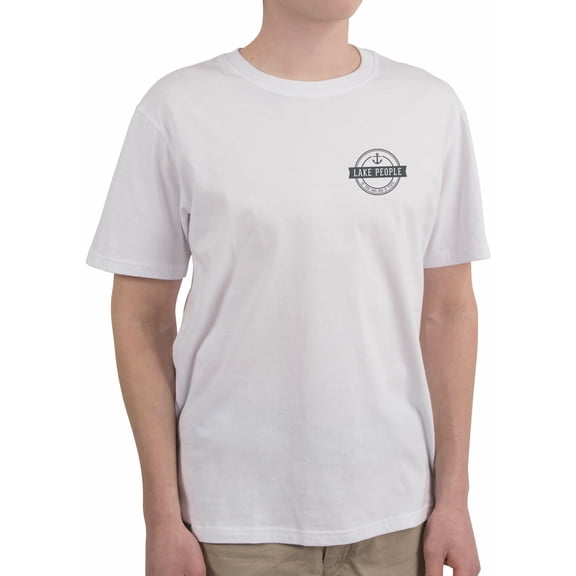 Pavilion Gift Company - Lake People - Small White Unisex T-Shirt