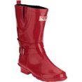 thumbnail image 2 of Forever Young Women's Short Strapped with Buckle Rain Boot, 2 of 5