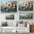 thumbnail image 4 of Designart "Emerald Glow Tree in Northern Lights II" Oversized Landscapes Wall Art - Country Green Tree Entryway Wall Art, 4 of 4