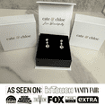 thumbnail image 3 of Cate & Chloe Bailey 18k White Gold Plated Dangle Earrings with Swarovski Crystals, Gift for Women, 3 of 11