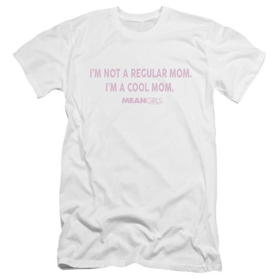 Mean Girls Not A Regular Mom Unisex Adult Canvas Brand T Shirt