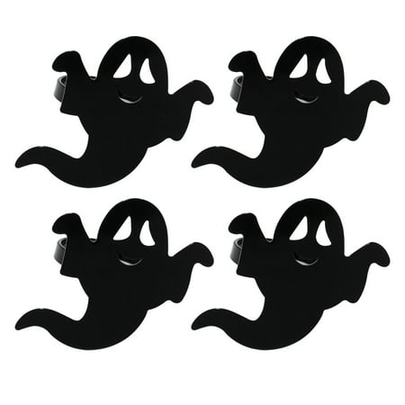 

NUOLUX 4Pcs Spoof Napkin Ring Halloween Napkin Ring Ghost Napkin Ring Alloy Napkin Charm