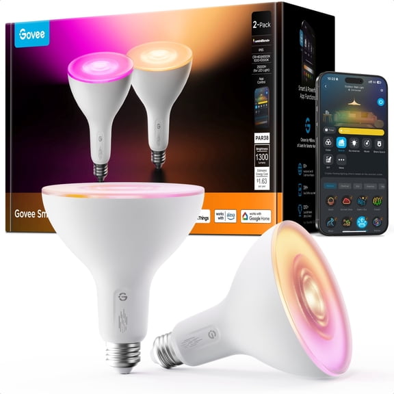 Govee 1300LM RGBWW IP65 PAR38 LED BULB 1 PACK