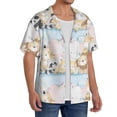 thumbnail image 4 of Disketp Men's Hawaiian Cute Animals Print Shirts Button Down Holiday Beach Shirts-Large, 4 of 7