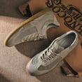 thumbnail image 5 of Mens Fashion Sneakers Non-slip Breathable Driving Shoes Outdoor Casual Walking Shoes Lightweight Board Shoes Beige 9.5 US, 5 of 7