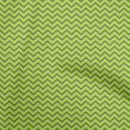thumbnail image 1 of oneOone Cotton Poplin Green Fabric Chevron Fabric For Sewing Printed Craft Fabric By The Yard 42 Inch Wide, 1 of 4