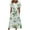 Green, variant on YUNAFFT Easter Fashion Women Casual Sexy Round Neck Printing Summer Short Sleeve Pockets Dress