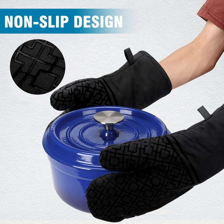 Silicone Pot Holders Heat-Resistant Non-Slip Potholders Oven Hot
