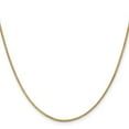 thumbnail image 2 of Primal Gold 14 Karat Yellow Gold 0.9mm Solid Polished Franco Chain, 2 of 4