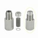 thumbnail image 1 of 1 PCS Zinc Plated Steel Stainless Steel Filter M18X1.5 Engine Light Oxygen Sensor Spacer Adapter Catalytic Converter Check~69081, 1 of 1