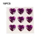 thumbnail image 3 of Pegatinas de recompensa Wosthever 10 hojas decoraciones para niños calcomanías acrílicas tridimensionales Morado oscuro, 3 of 6
