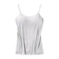 thumbnail image 1 of Sujetador deportivo para mujer, sin aros, acolchado, de soporte medio, para Yoga, gimnasio, correr, entrenamiento, camisetas sin mangas para entrenar, dormir y viajar Fridja  nalpqowj32962, 1 of 4