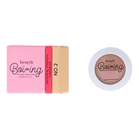 Benefit Cosmetics Boi-ing Industrial Strength Full Coverage Concealer Shade #2 Light/Medium 0.1 oz