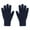 Navy, variant on qolati Knit Winter Gloves for Men Women Stretchy Fleece Lined Thermal Warm Touchscreen Gloves Running Cycling Driving Working Hiking Mittens Gloves