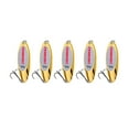 thumbnail image 1 of Cucharas de Pesca kusrkot de fundición larga para cebos de Jigging de gran distancia Oro 32g, 1 of 8