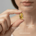 thumbnail image 5 of ORZAX Omega 3 Fish Oil - EPA DHA Omega 3 Supplement - Heart, Eye, Joint, And Nerve & Brain Supplement - Lemon - 120 Softgels Capsules, 5 of 7