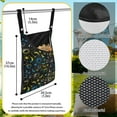 thumbnail image 6 of SEANATIVE Colorful Galaxy Star Clothespin Bag Clothes Pin Hanging Bag with Hanging Hook Soft Laundry Clothes Pin Holder Storage Waterproof Clothes Pin Bag, 12 x 14.5 Inch, 6 of 7
