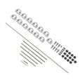 thumbnail image 3 of Kit De Cuidado De Flauta, Kit De Mantenimiento De Flauta De Acero Inoxidable DIY Para Mantenimiento De Instrumentos Musicales, 3 of 7