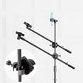thumbnail image 2 of Mosiee Rotating Video Live Bracket Microphone Stand Boom Arms Extension Crossbar 55Cm Tripod Live Broadcast Equipment, 2 of 8
