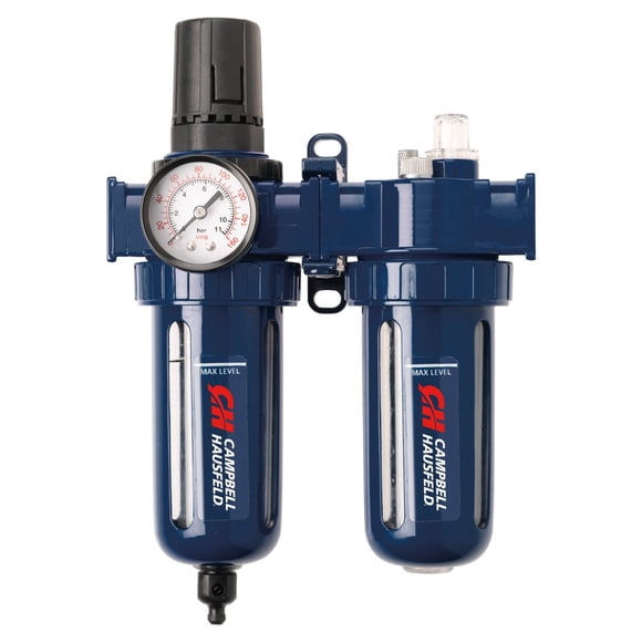Filtro regulador Lubricador Campbell Hausfeld 3/8" NPT 150 PSI