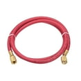 thumbnail image 1 of Unique Bargains 1.5m 1/4 SAE Thread Connector 800PSI Refrigeration Charging Hose Tube Red, 1 of 4