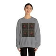 thumbnail image 4 of Pomegranate Sweatshirt Unisex gift for her for him for mom unique gift idea, 4 of 4