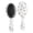 Unicorn and Heart White Pattern, variant on Unicorn and Cloud White Pattern Brush, Detangling Hair Brush,Air Cushion Hair Comb, Smooth Handle Gifts for Holiday Birthday Gifts