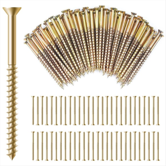 Kit de ReparacióN de Pisos, El Kit No MáS Chirridos Elimina los Chirridos del Piso, Para MayoríA de los Pisos de Madera Alfombrados, Tornillo de FijacióN de Piso, 250 Piezas