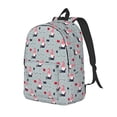 thumbnail image 1 of Vsdgher Christmas Gnome 1 Print Canvas Backpack Travel Rucksack Unisex Knapsack 15.7/17.7Inch Laptop Backpack for Work,College-Small, 1 of 5