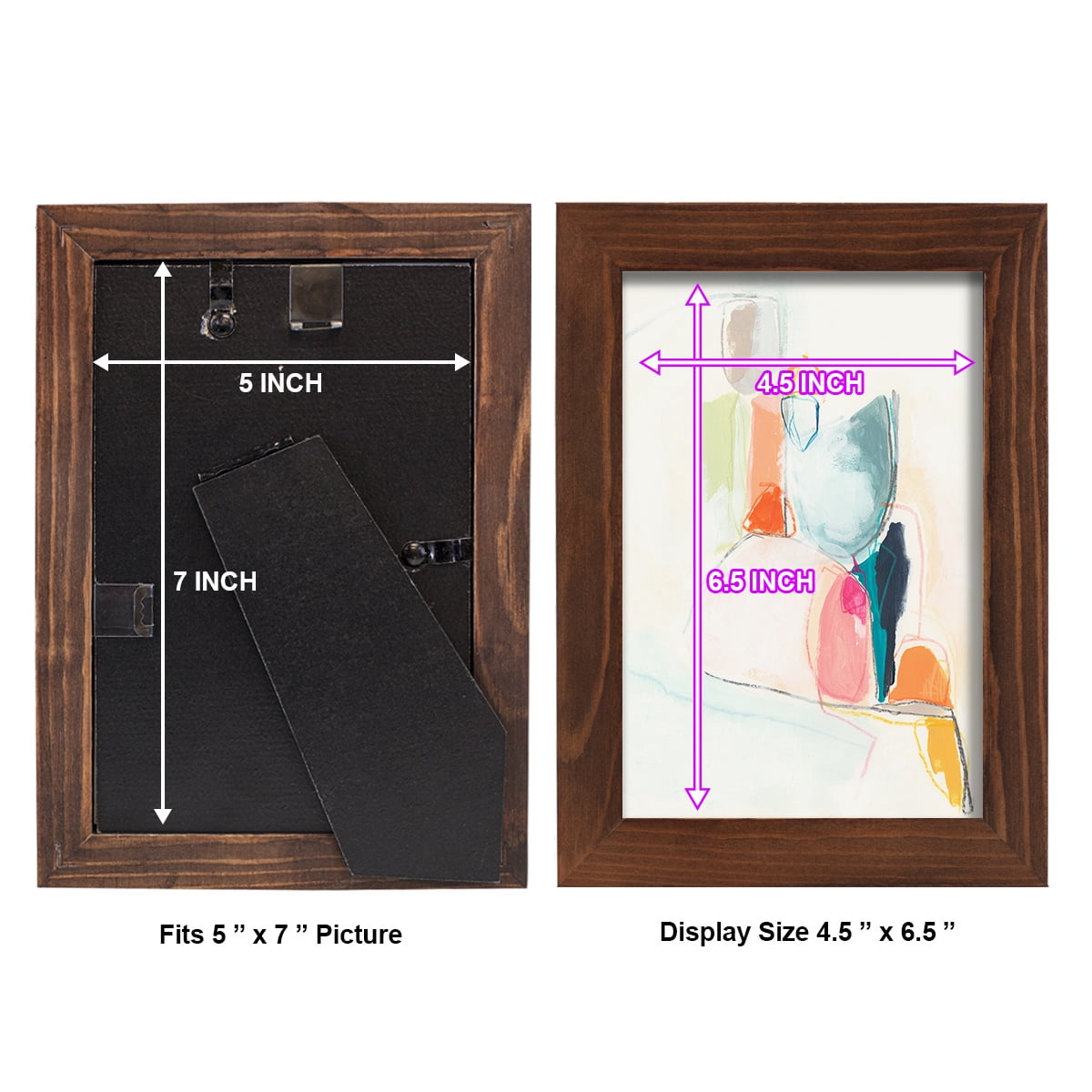 Factotum I -Framed Print w/glass-Chestnut