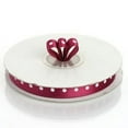 thumbnail image 3 of Efavormart 3/8" Satin Polka Dot Ribbon For Gift Package Wrapping, Hair Bow Clips & Accessories Making, Crafting Weddings - Eggplant, 3 of 4