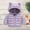 Purple, variant on TIHLMK Baby Outerwear Newborn Infant Baby Boys Girls Solid Color Plush Cute t Winter Hoodie Coat Jacket Outfit Dinosaur Pattern