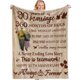 thumbnail image 1 of LHSHID Gift for 25th Wedding Anniversary 25th Silver Wedding Anniversary Gifts Happy Anniversary Marriage Gifts for Wife Husband Him Her Anniversary Decorations Blanket 60x80in, 1 of 6