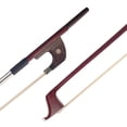 thumbnail image 3 of Upright Double Bass Bow  Frog Natural Horsehair String, 3 of 8