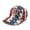 250th Retro Star, variant on Canada USA Mexico Print Cap Daily Baseball Hats for Men Summer Sport Hats Cooling Sun Protection Caps for Soccer Fan