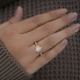 thumbnail image 2 of Cora Jewellery Vintage Style 1.0CT Marquise Cut Engagement Ring for Women, 10K Yellow Gold, 10 US, 2 of 9