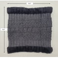 thumbnail image 4 of GRNSHTS Winter Warm Knitted Beanie and Warm Scarf Set for Women, Soft Fleece Lining and Stylish Knit Scarf and Beanie Set (Grey), 4 of 12
