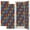 Color 1, variant on Classroom 2 Pcs School Locker Magnetic Wallpaper 12" x 36" Enchanting Garden Landscape Bridges Colorful Flowers Reusable Removable Locker Accessories Back to School Supplies