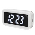 thumbnail image 1 of Reloj despertador digital rectangular, reloj despertador de carga inalámbrica Reloj despertador digital Reloj despertador de carga inalámbrica Mejore su experiencia, 1 of 14