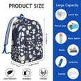 thumbnail image 4 of Bright Botanical Backpack - Colorful Waterproof School Bag with Vibrant Summer Blooms Design, 4 of 4