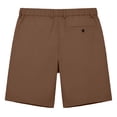 thumbnail image 4 of Golf Shorts for Men Stretch Shorts for Work Casual Hiking Multiple Pockets Flat Front Brown XL, 4 of 6